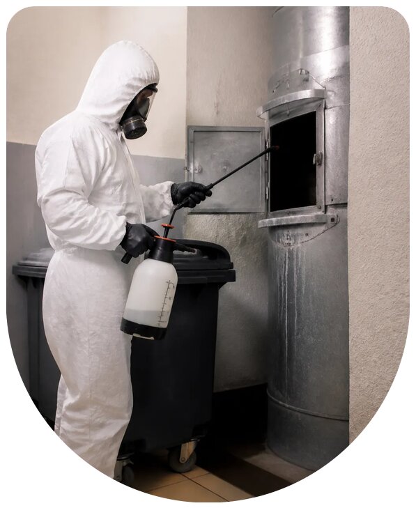 Профессиональная обработка мусоропровода от тараканов в Боре